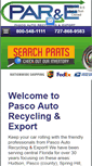 Mobile Screenshot of pascoautosalvagefl.com